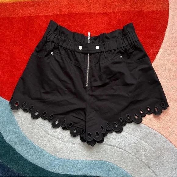NWT Sea New York Lee Embroidered Eyelet Shorts